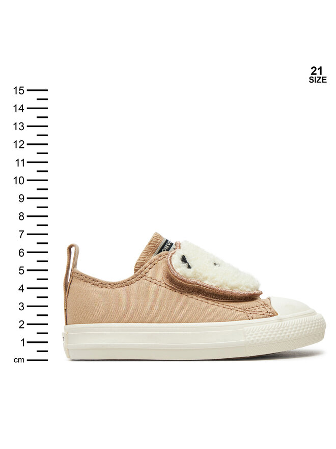 Converse Trampki Converse Chuck Taylor All Star One Strap Ox A10040C Beżowy