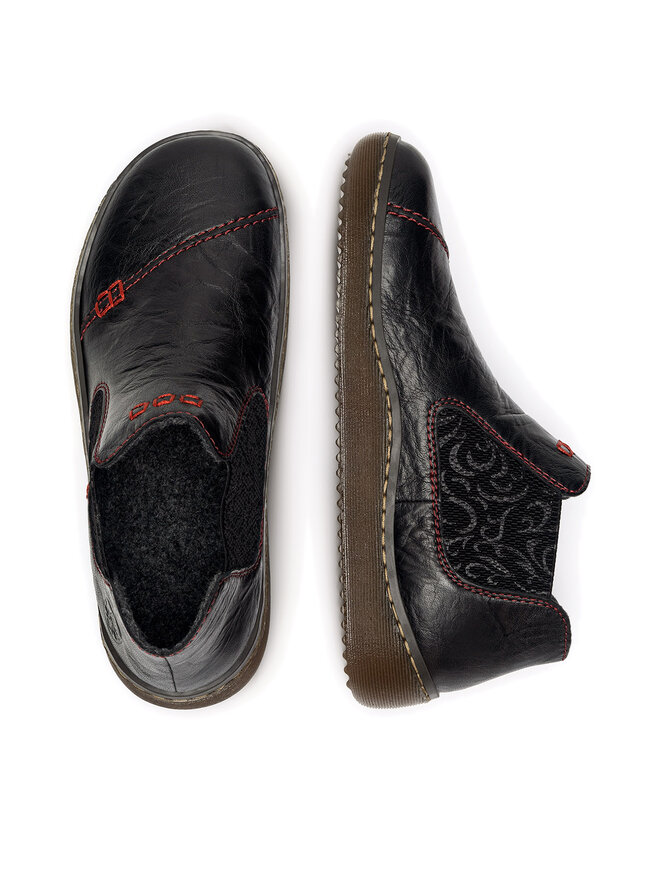 Rieker Ghete Jodhpur Rieker L8491-00 Negru
