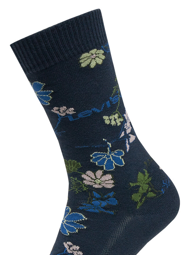 Levi's® 2er-Set hohe Damensocken Levi's® 701232252 Dunkelblau