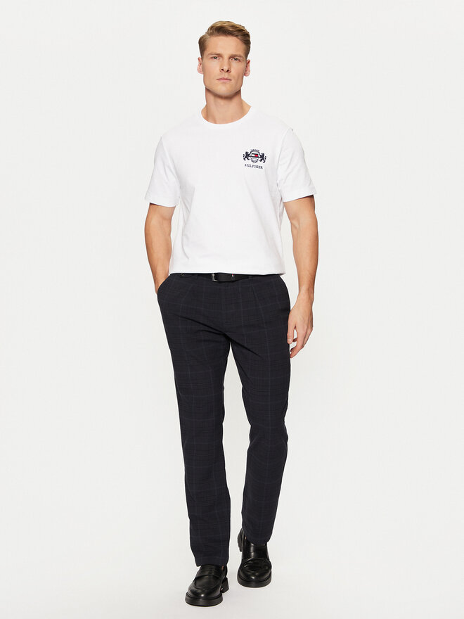 Tommy Hilfiger Tommy Hilfiger Marškinėliai MW0MW38076 Balta Regular Fit