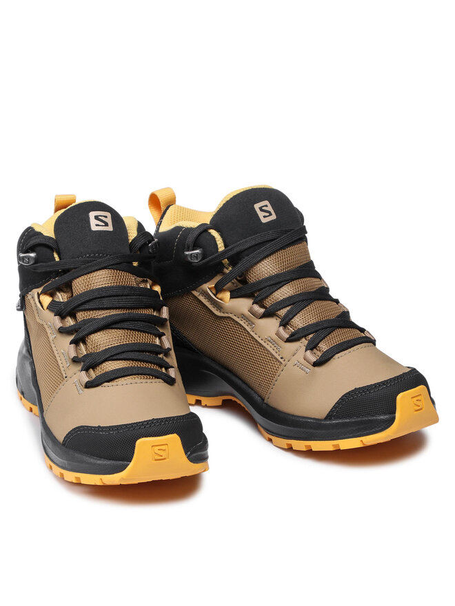 Salomon Trekkingschuhe Salomon Outward Cswp J 412849 09 W0 Braun