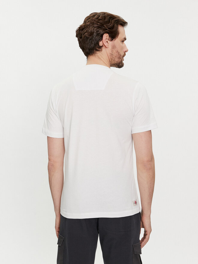 Aeronautica Militare Aeronautica Militare Camiseta 241TS2201J629 Blanco Regular Fit