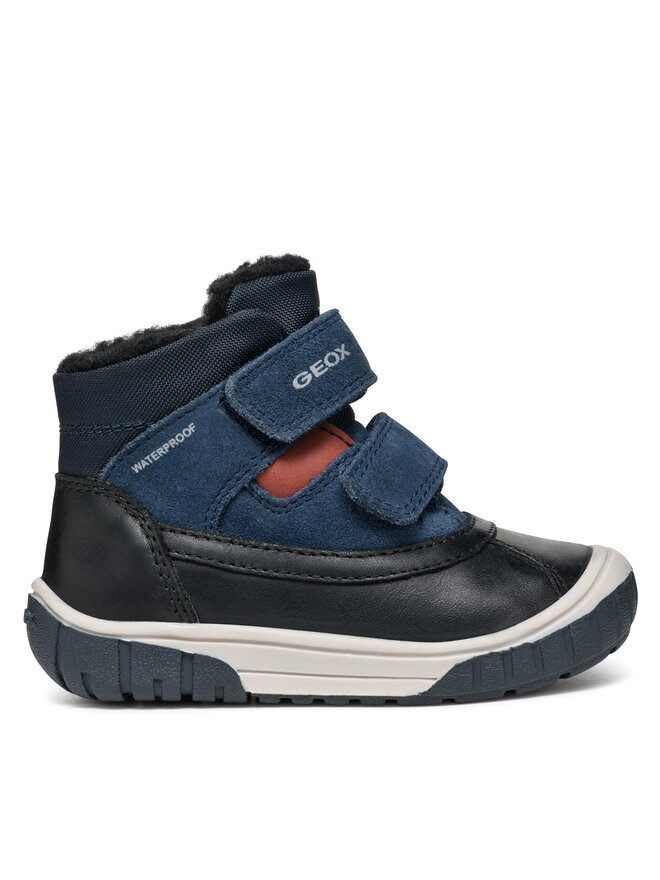 Geox Kozačky Geox B Omar Boy Wpf B462DC 022FU C4429 M Černá