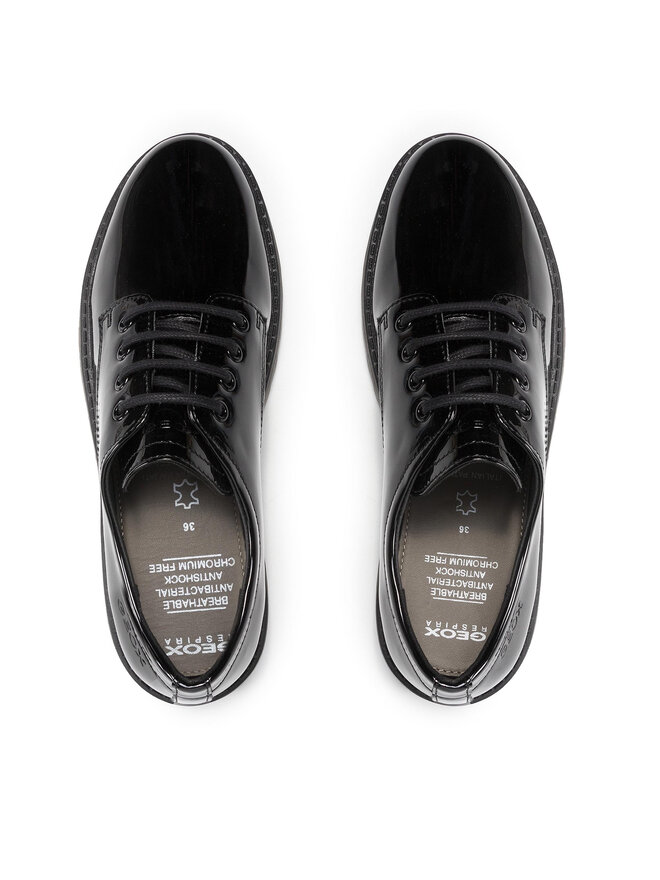Geox Oxfords Geox J Casey G. C J0420C 000HH C9999 S Μαύρο
