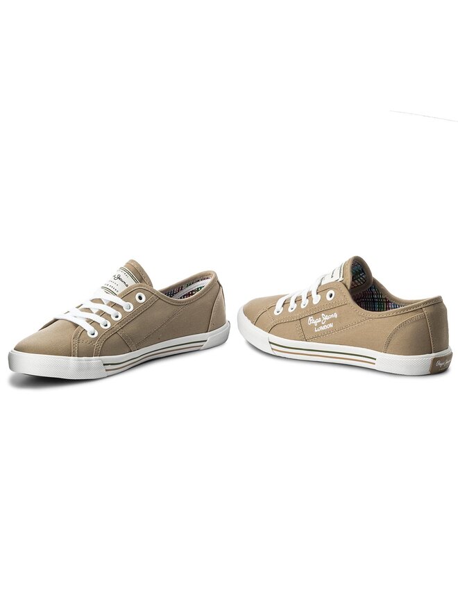 Pepe Jeans Кросівки Pepe Jeans Aberlady Basic 17 PLS30500 Бежевий