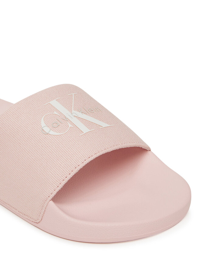 Calvin Klein Jeans Žabky Calvin Klein Jeans Slide Monogram Wn Logo Ck YW0YW01967 Ružová