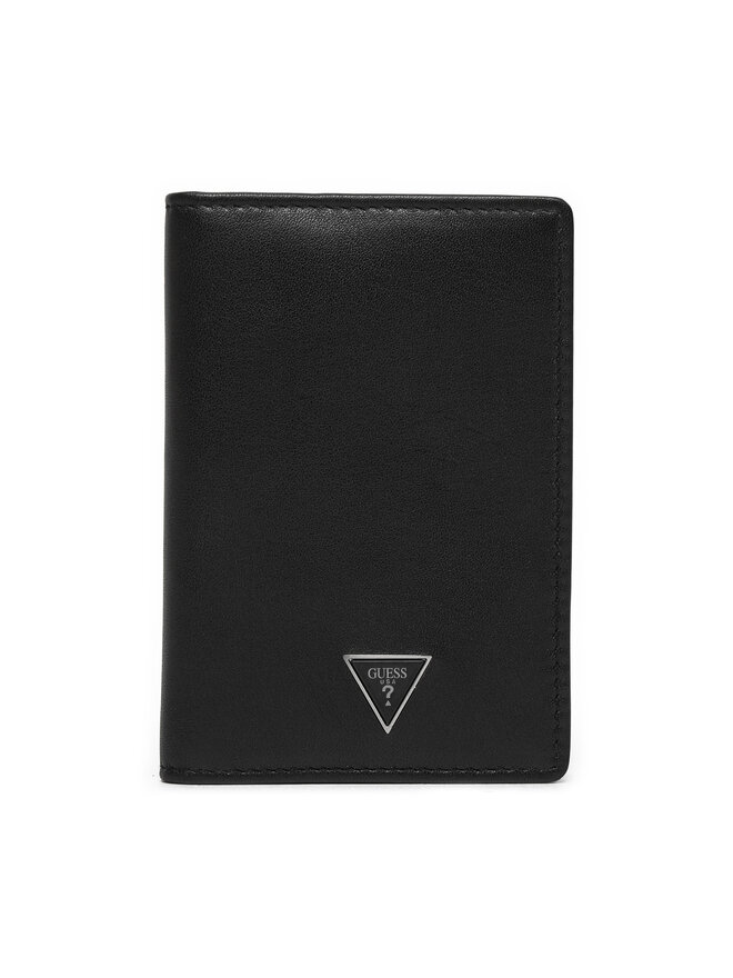 Guess Etui pentru carduri Guess SMFISE LEA56 Negru