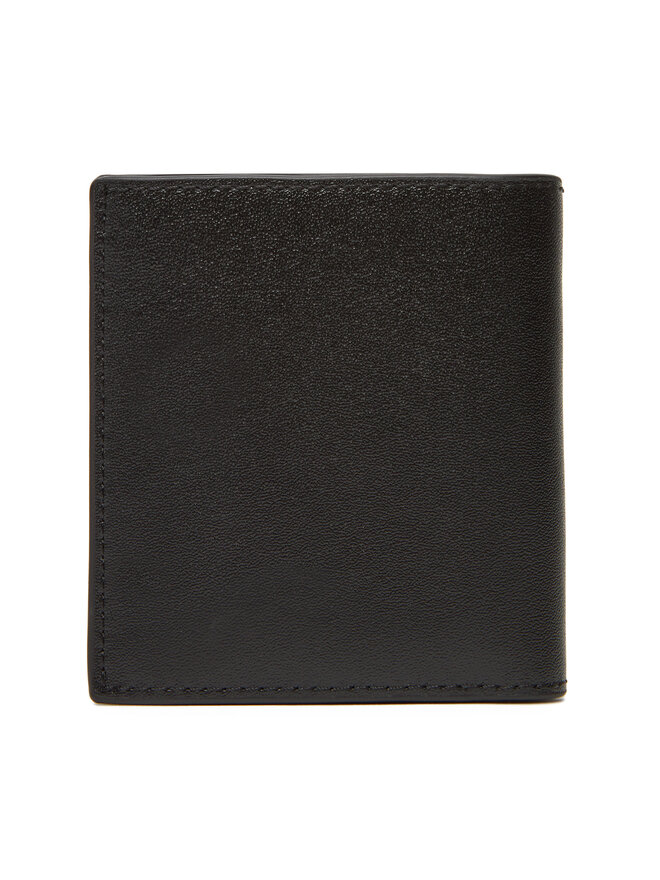 Tommy Jeans Portofel Mare pentru Bărbați Tommy Jeans Tjm Heritage Leather Cc & Coin AM0AM13408 Negru