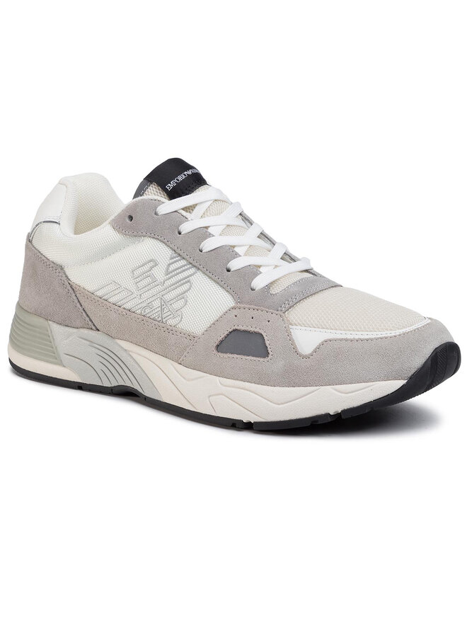 Emporio Armani Sneakersy Emporio Armani X4X245 XL697 A602 Biela