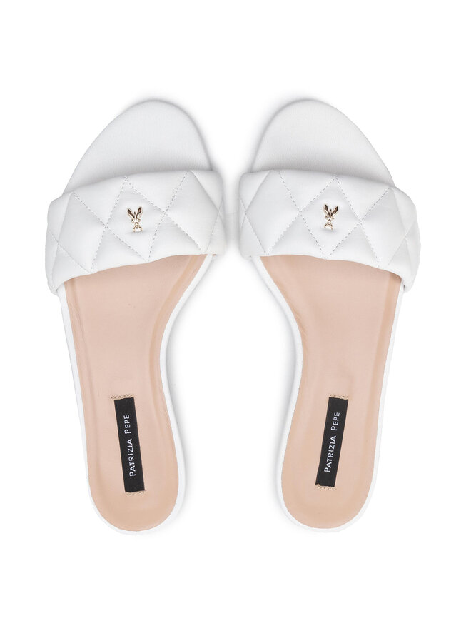 Patrizia Pepe Παντόφλες Patrizia Pepe 2VA172/A8X2-W146 Λευκό