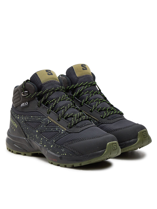Salomon Bakancs Salomon Outway Mid Climasalomon™ Waterproof L47283500 Fekete