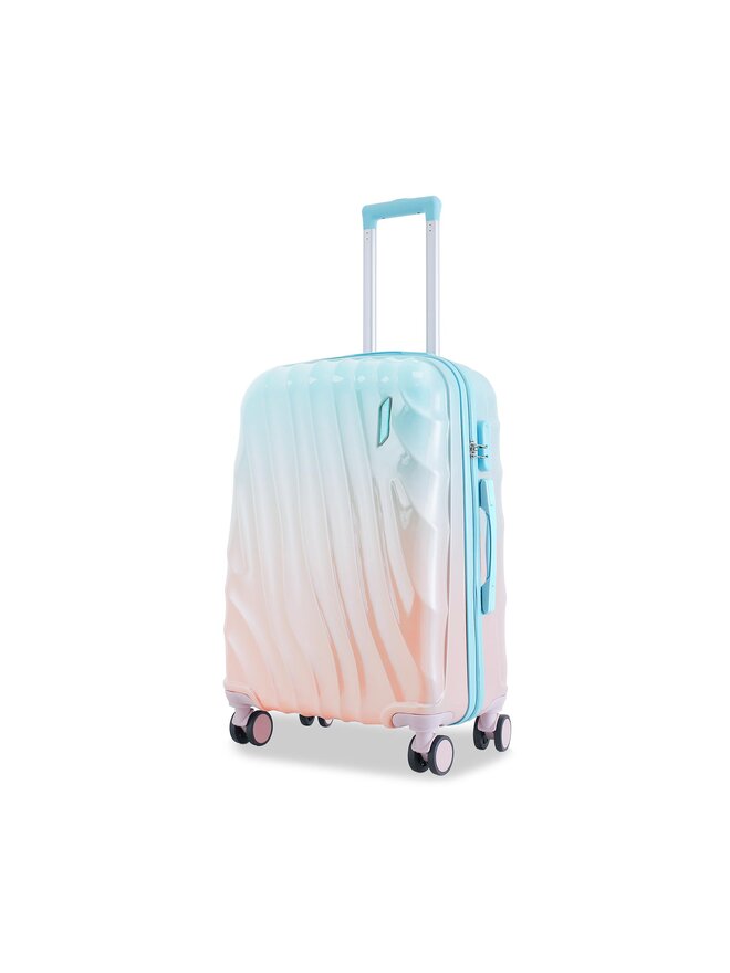 Mittlerer Koffer Semi Line T5649 2 Blau eschuhe