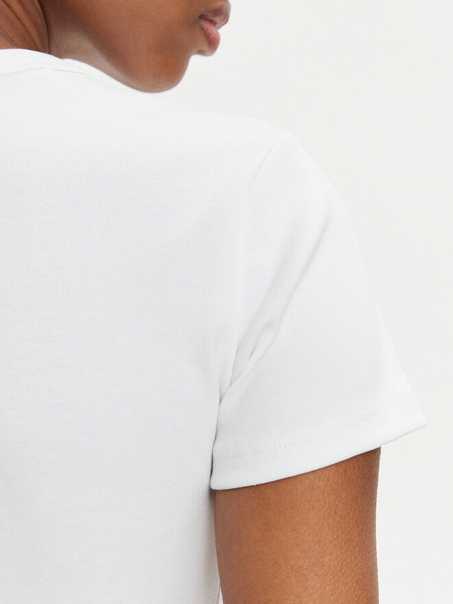 HUGO HUGO Camiseta Delanor 50512000 Blanco Slim Fit