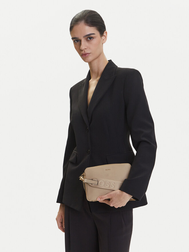 BOSS Handtasche BOSS Alyce 50535985 Beige