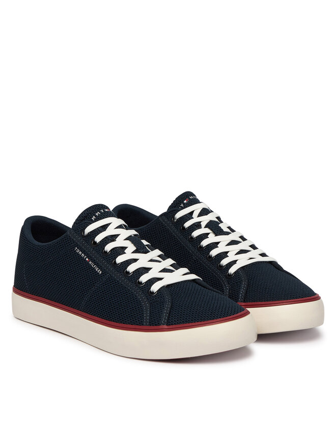 Tommy Hilfiger Sneakers aus Stoff Tommy Hilfiger Harlem Core Ii Seasonal Textile FM0FM05820 Dunkelblau