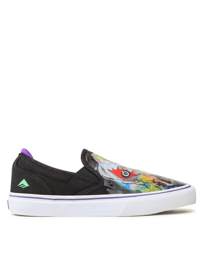 Emerica Tenisówki Emerica Wino G6 Slip-On X Dinosaur Jr. 6107000253 Czarny