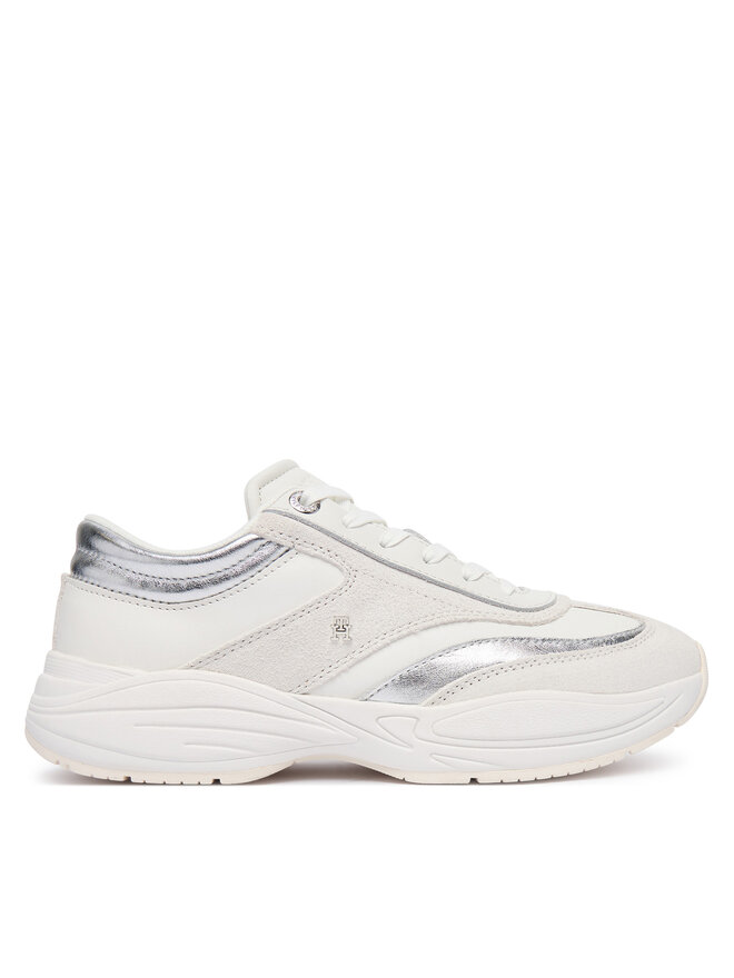Tommy Hilfiger Sneakers Tommy Hilfiger Th Modern Sporty Runner Leather FW0FW09590 Weiß