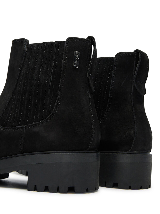 Wrangler Μποτάκια με λάστιχο Wrangler Callie Women Mid 20243073 Μαύρο