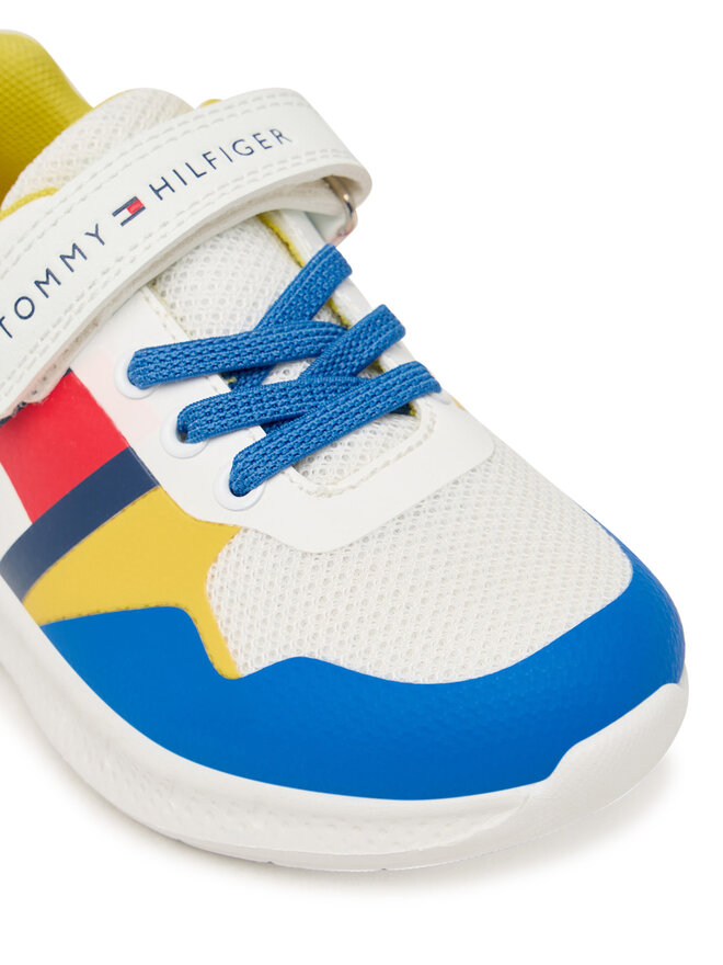 Tommy Hilfiger Sneakers Tommy Hilfiger Flag Low Cut Lace-Up/Velcro T1X9-34369-1843 M Bunt