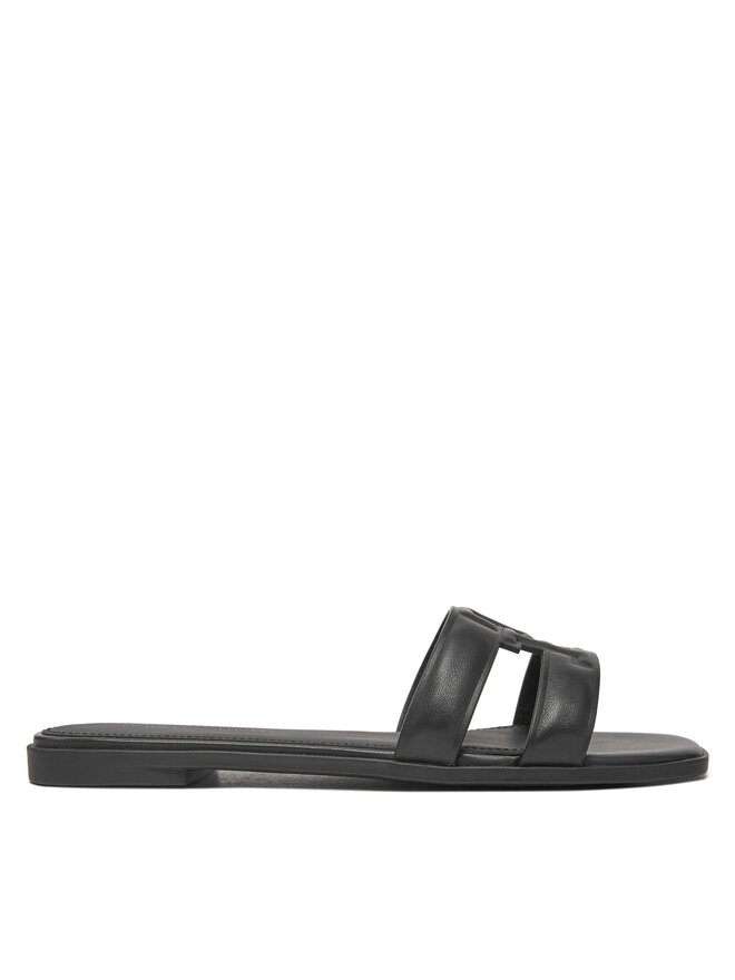 Tommy Hilfiger Šľapky Tommy Hilfiger Th Logo Strap Mule FW0FW08671 Čierna