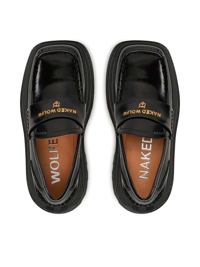Naked Wolfe Loafersy Naked Wolfe Delusion Czarny