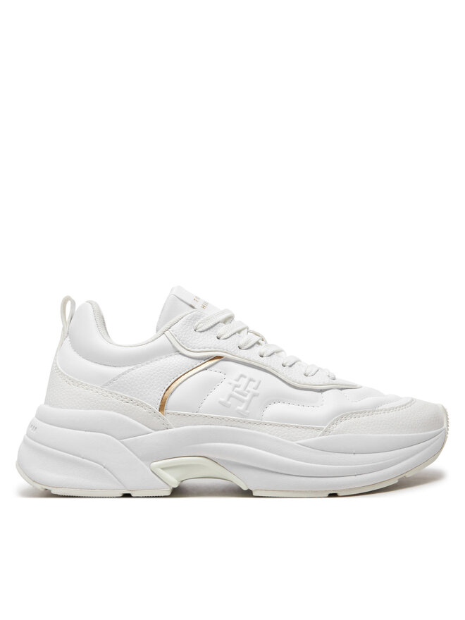 Tommy Hilfiger Sneakers Tommy Hilfiger Chunky Dressy Runner FW0FW08346 Alb