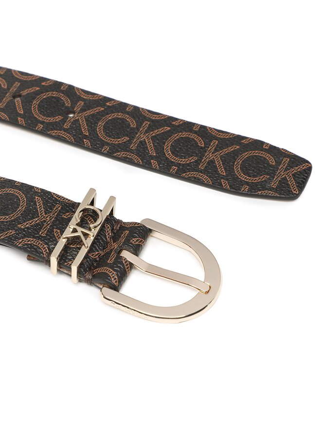 Calvin Klein Dámsky opasok Calvin Klein Ck Must Ck Loop Belt K60K610651 Čierna