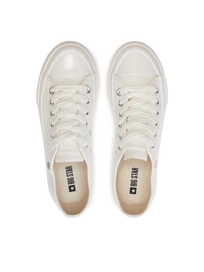 Big Star Shoes Plátěnky Big Star Shoes NN274285 Bílá