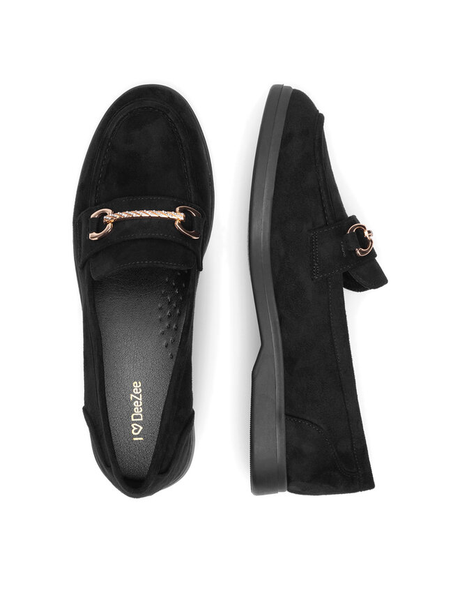 DeeZee Loaferke DeeZee DS1590-2 Črna