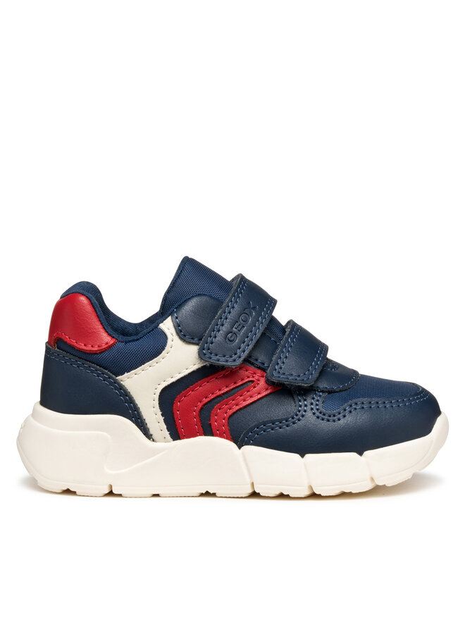 Geox Sneakersy Geox B Flexyper Mini B566GD 054FU C0735 M Tmavomodrá