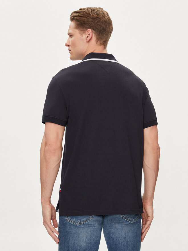 Tommy Hilfiger Tommy Hilfiger Poloshirt MW0MW34772 Dunkelblau Regular Fit