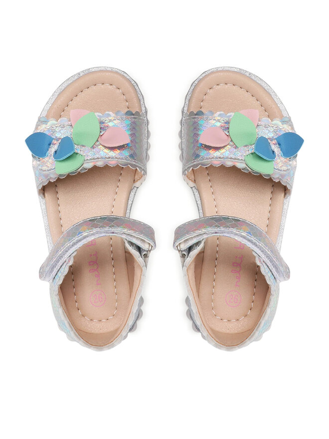 Nelli Blu Sandale Nelli Blu AVO-287-010 Argintiu