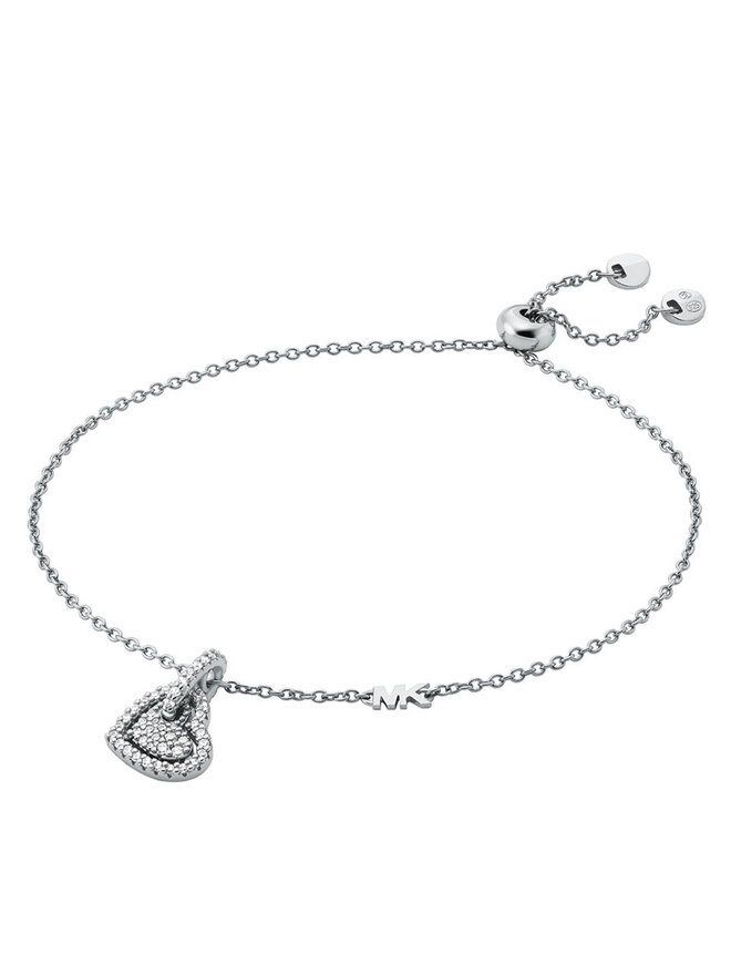 Michael Kors Bransoletka Michael Kors MKC1748CZ040 Srebrny