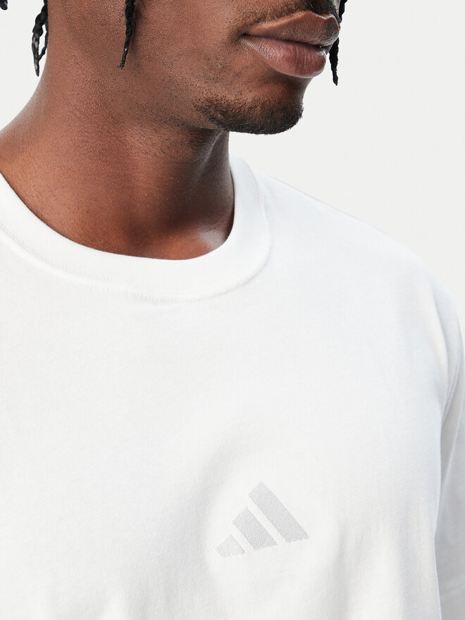 adidas adidas T-Shirt Adidas Kit Small Logo KX1279 Weiß Regular Fit