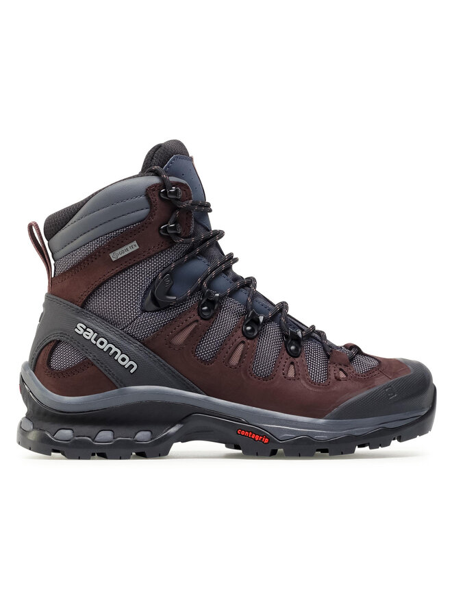 Chaussures de trekking Salomon Quest 4D 3 Gtx W GORE TEX 407985 20 V0 Marron chaussures