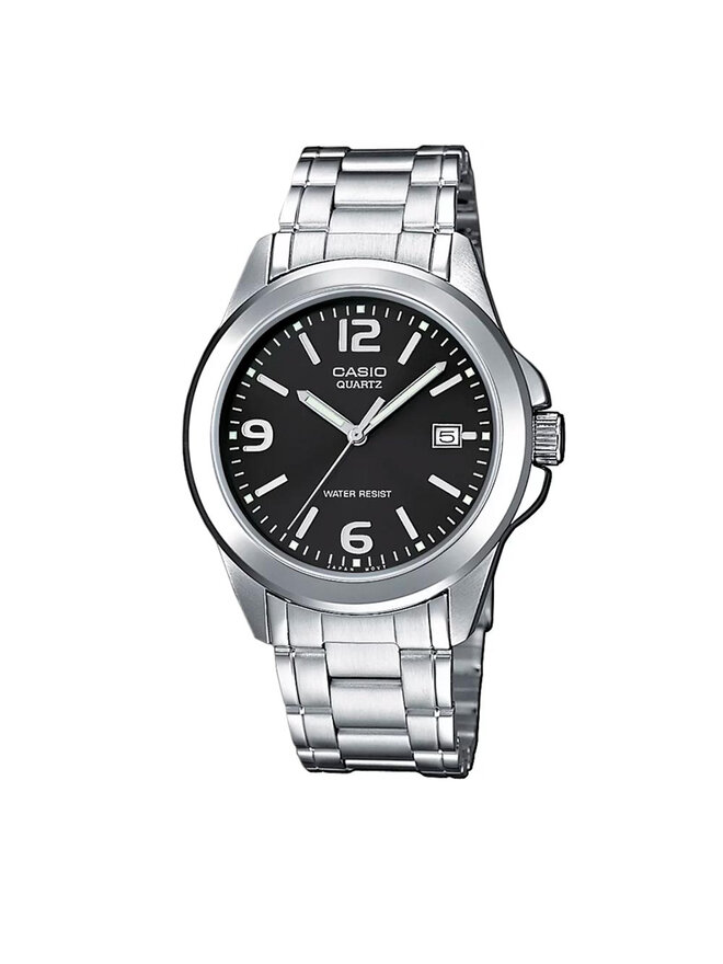 Casio Uhr Casio MTP-1259D-1A Silberfarben