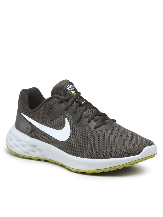 Buty do biegania Nike Revolution 6 Nn DC3728 300 Zielony | eobuwie.com.pl