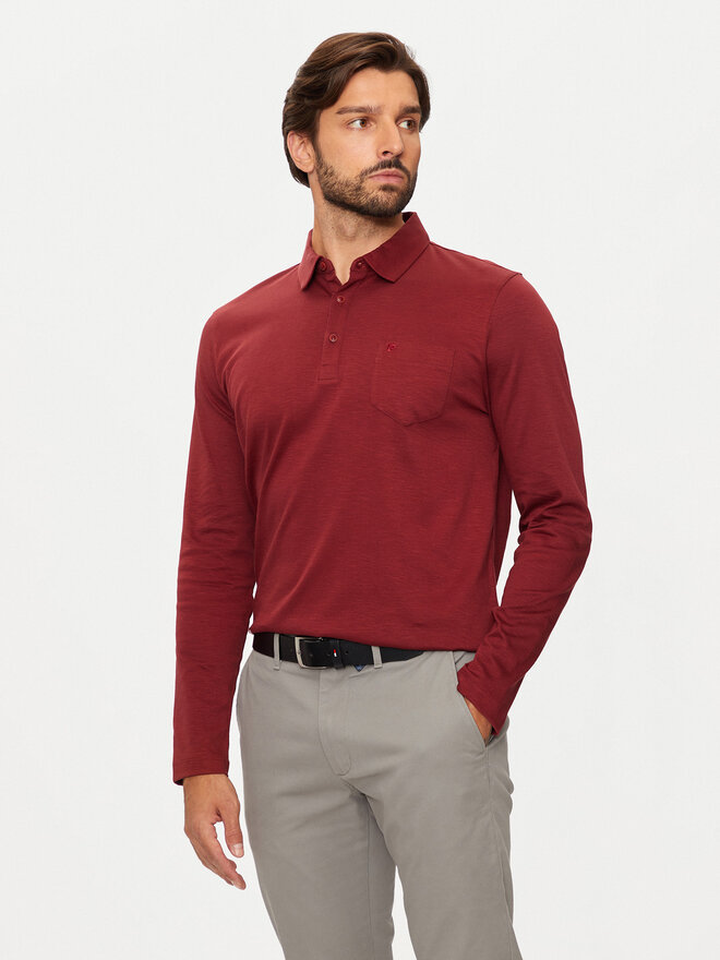 Pierre Cardin Pierre Cardin Polo C5 30604.3055 Tamnocrvena Regular Fit