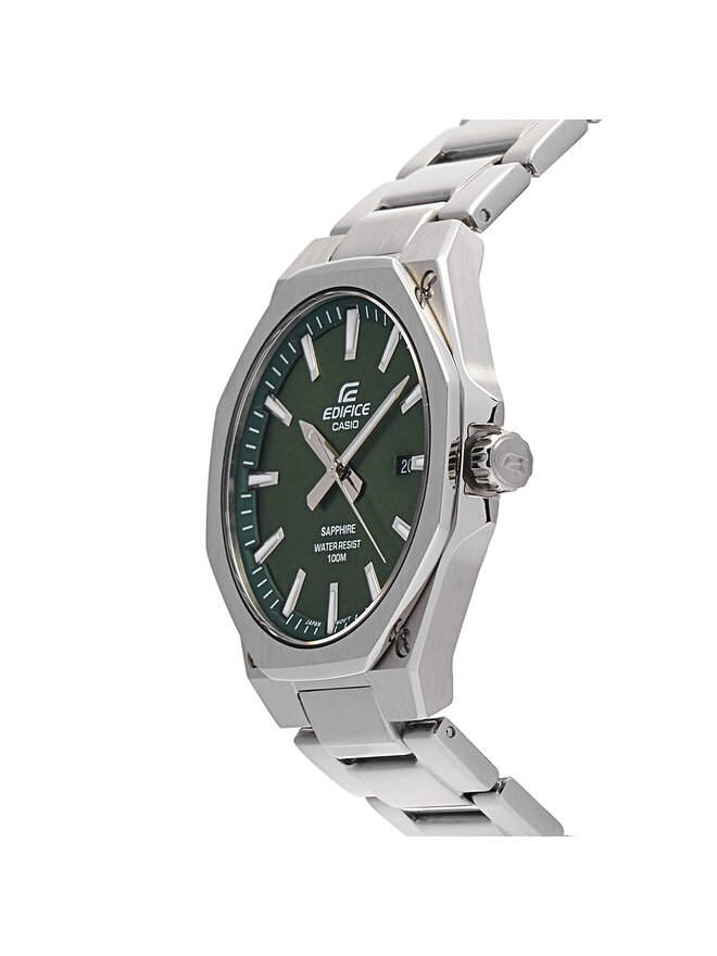 Casio Zegarek Casio Edifice Classic Sapphire EFR-S108D-3AVUEF Srebrny