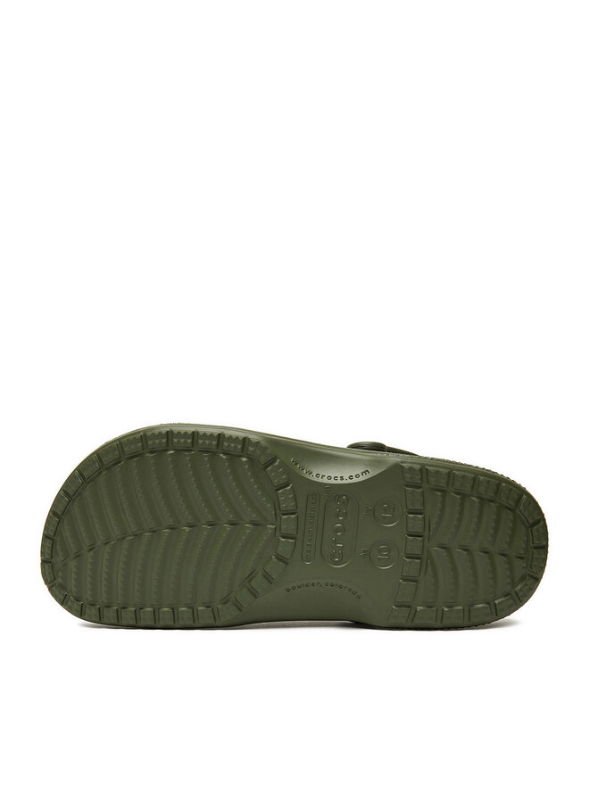 Crocs Pantoletten Crocs C-BAYA LINED CLOG 205969-3TC Grün