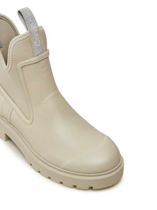 Calvin Klein Jeans Gumijasti škornji Calvin Klein Jeans Mid Rainboot Chelsea YW0YW01034 Siva