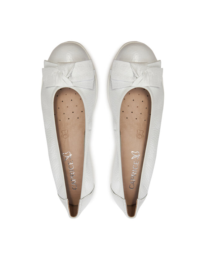 Caprice Ballerine Caprice 9-22153-42 Bianco