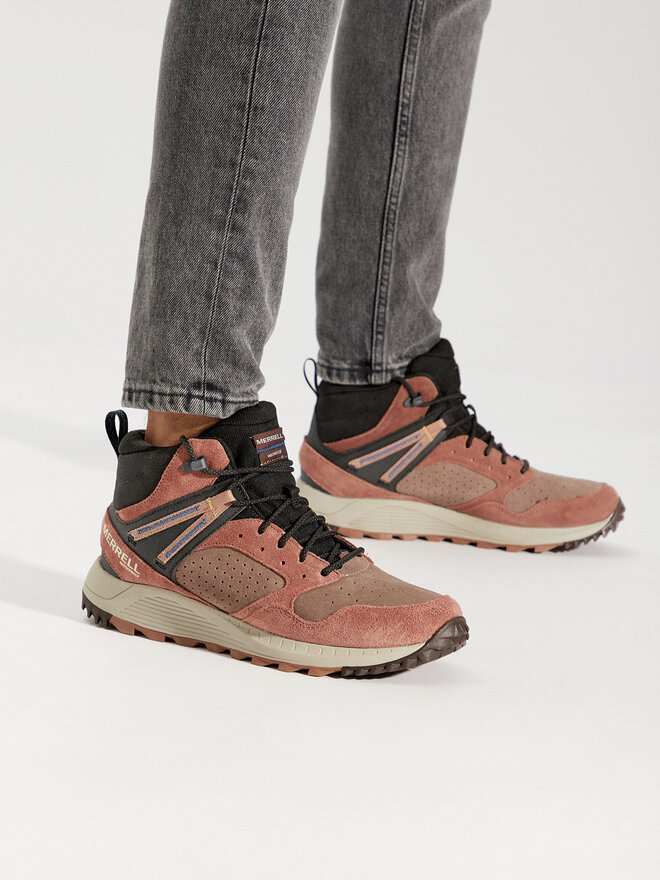 Merrell Trekkingschuhe Merrell Wildwood Sb Mid Wp J067299 Braun