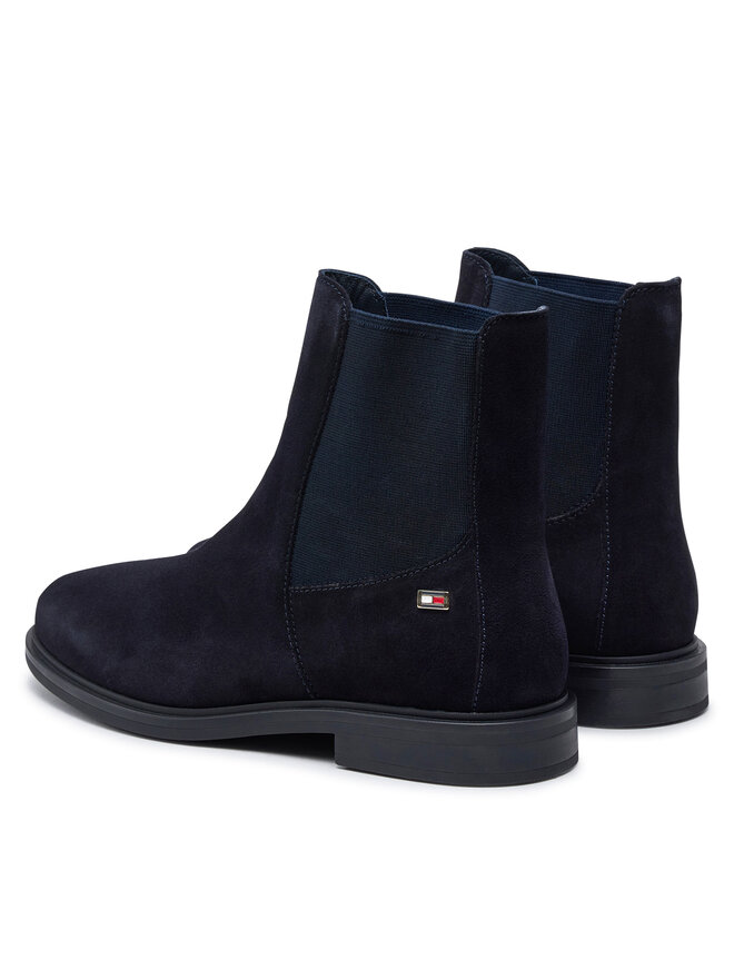 Tommy Hilfiger Боти тип челси Tommy Hilfiger FW0FW08176 Тъмносин