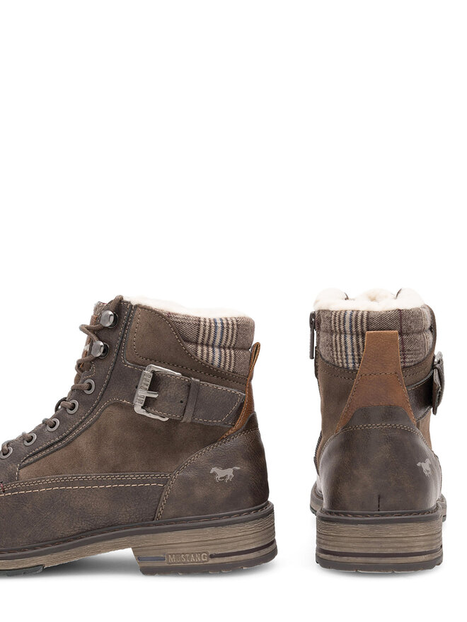 Mustang Schnürschuhe Mustang 4157-605 Braun