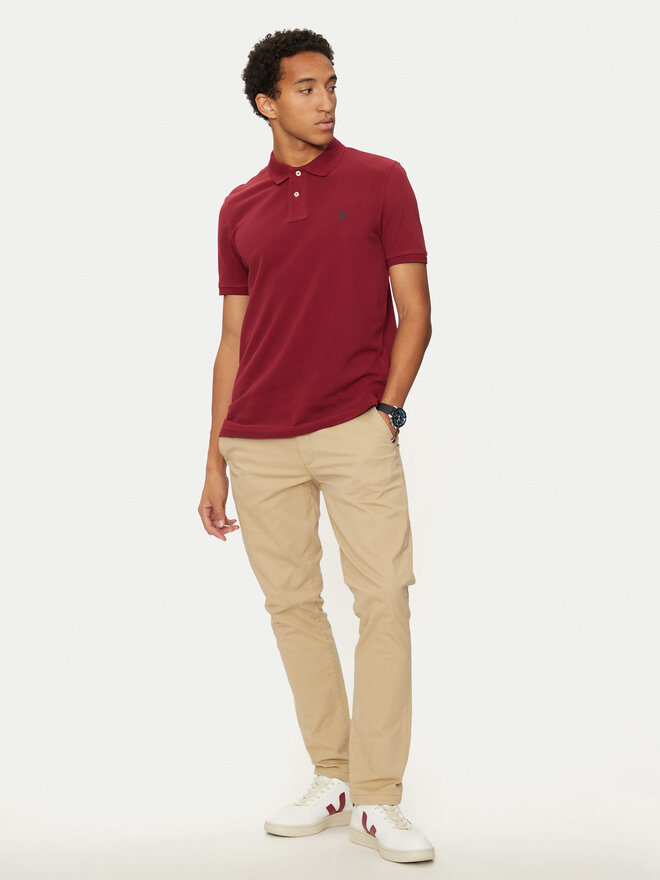 U.S. Polo Assn. U.S. Polo Assn. Poloshirt MUP3312 Rot Regular Fit
