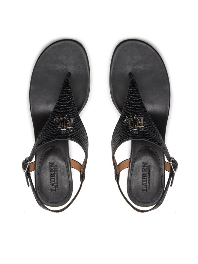 LAUREN RALPH LAUREN Sandále Lauren Ralph Lauren 802935564001 Čierna