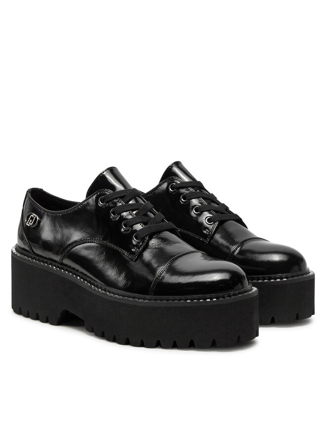 Liu Jo Oxfords Liu Jo Forty Francesina SF4015 PX041 Μαύρο
