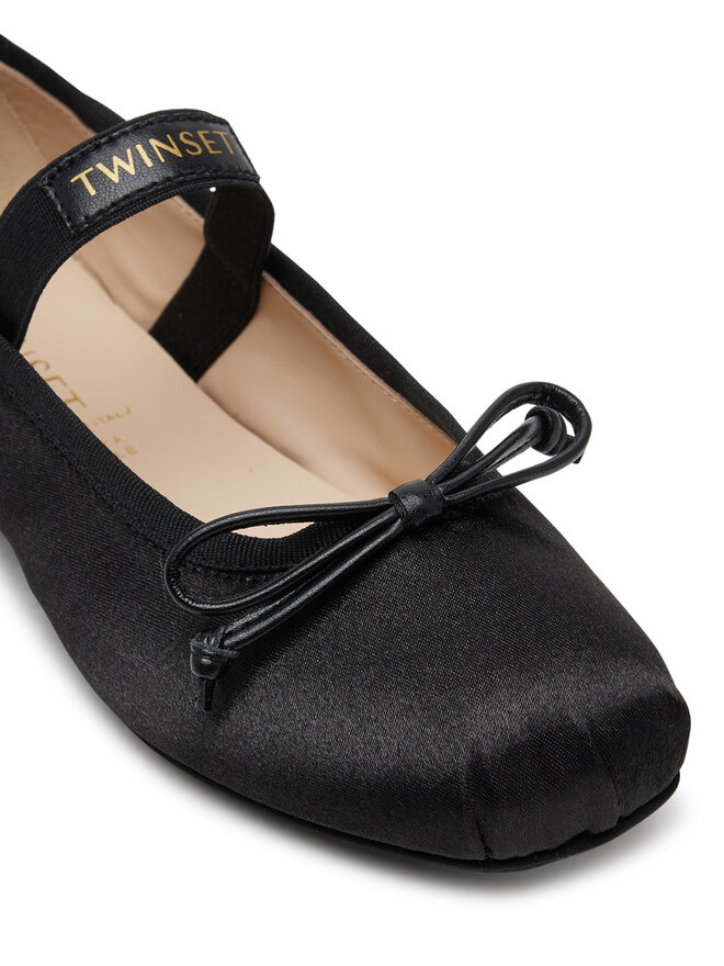 TWINSET Baleriny TWINSET 251GCJ022 M Czarny