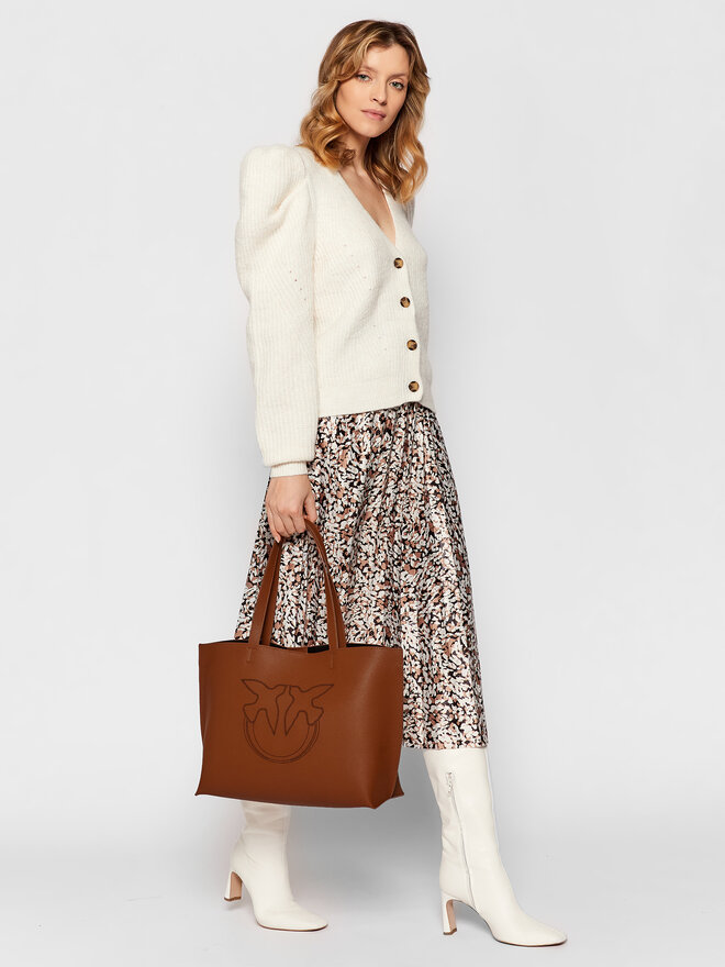 Сумка Pinko Shopping Everyday AI 21-22 PLTT 1P22EN Y7JK Коричневий